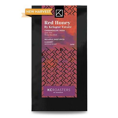 Buy KC Roasters by Koinonia Red Honey By Kelagur Estate Medium Roast Coffee - 340 gm