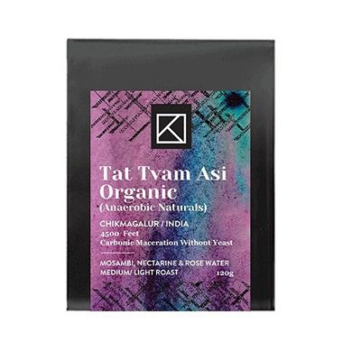 Buy KC Roasters by Koinonia Tat Tvam Asi Naturals without Yeast Medium-Light Roast Coffee - 120 gm