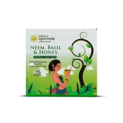 Buy Kerala Ayurveda Neem, Basil and Honey Soap