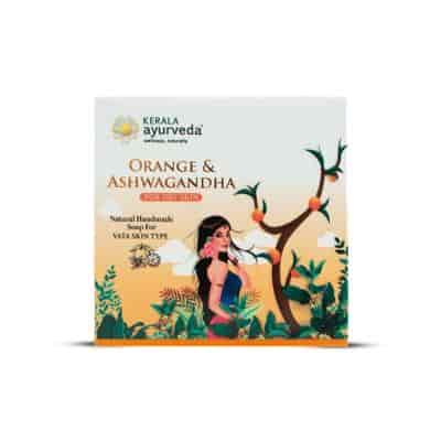 Buy Kerala Ayurveda Orange and Ashwagandha Soap