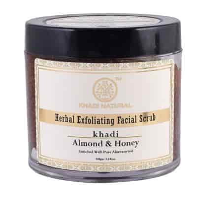 Buy Khadi Natural Almond & Honey Exfoliating Facial Scrub
