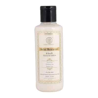 Buy Khadi Natural Almond & Saffron Moisturizer Paraben Free