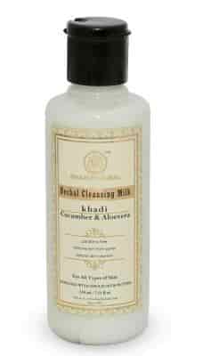 Buy Khadi Natural Cucumber & Aloevera Cleansing Milk Cream with Sheabutter