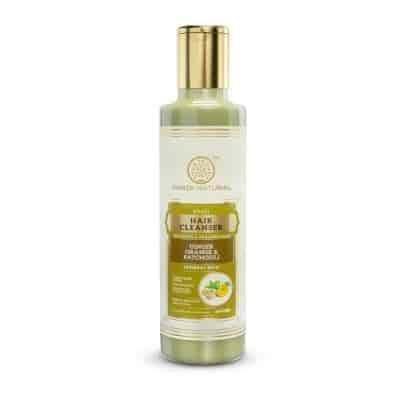 Buy Khadi Natural Ginger Orange & Patchouli Hair Cleanser Sulphate & Paraben Free