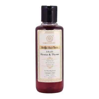 Buy Khadi Natural Henna Thyme Hair Tonic