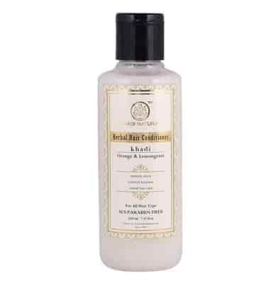 Buy Khadi Natural Herbal Orange Lemongrass Hair Conditioner SLS & Paraben Free