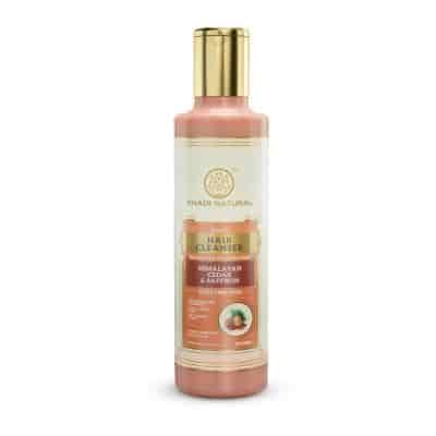 Buy Khadi Natural Himalyan Cedar & Saffron Hair Cleanser Sulphate & Paraben Free