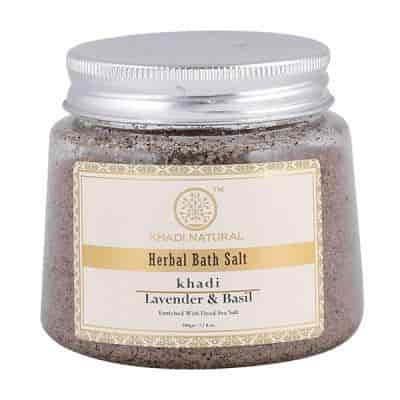 Buy Khadi Natural Lavender & Basil Bath Salt