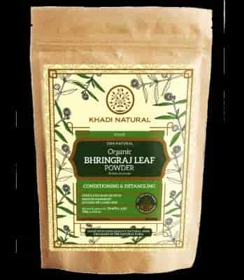 Buy Khadi Natural Organic Bhringraj Leaf Powder 100% Natural