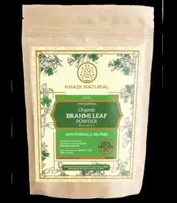 Buy Khadi Natural Organic Brahmi Leaf Powder 100% Natural