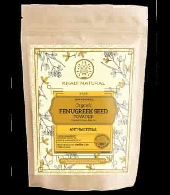 Buy Khadi Natural Organic Fenugreek Seed Powder 100% Natural