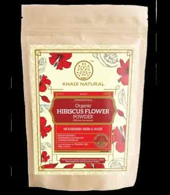Buy Khadi Natural Organic Hibiscus Flower Powder 100% Natural
