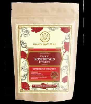 Buy Khadi Natural Organic Rose Petals Powder 100% Natural