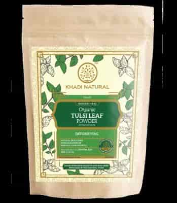 Buy Khadi Natural Organic Tulsi Leaf Powder 100% Natural