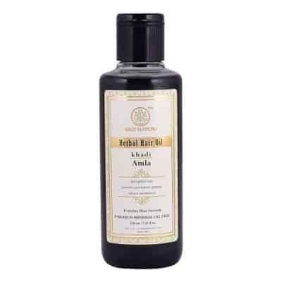Buy Khadi Natural Pure Amla Hair Oil