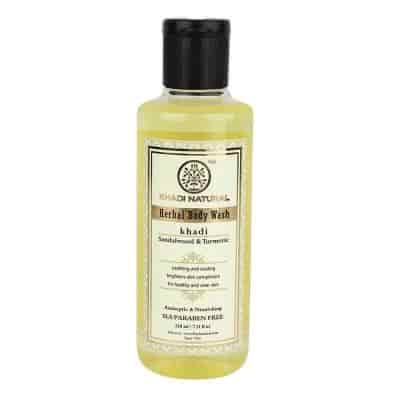 Buy Khadi Natural Sandal & Turmeric Body Wash SLS & Paraben Free