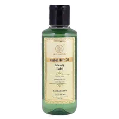 Buy Khadi Natural Tulsi Hair Oil