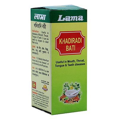 Buy Lama Pharma Khadiradi Bati