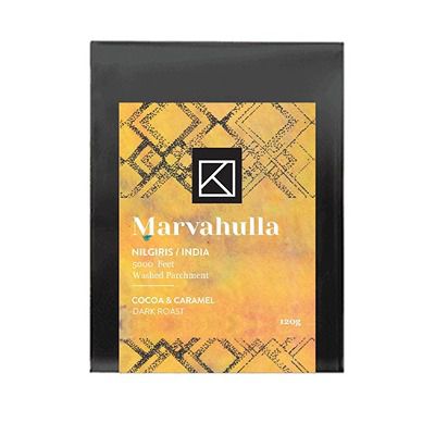 Buy KC Roasters by Koinonia Marvahulla Estate Dark Roast Coffee - 120 gm