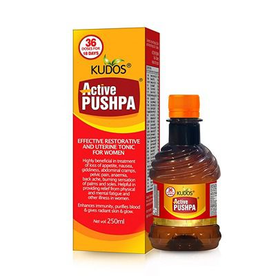 Buy Kudos Ayurveda Active Pushpa-Effective Uterine Tonic for Women