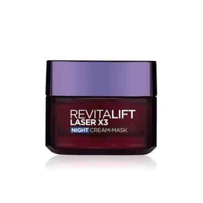 Buy Loreal Paris Revitalift Laser X3 Night Cream Mask