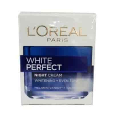 Buy L'oreal Paris White Perfect Night Cream Whitening Even Tone