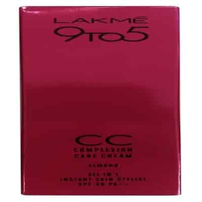 Buy Lakme 9 to 5 Complexion Care CC Cream - Almond