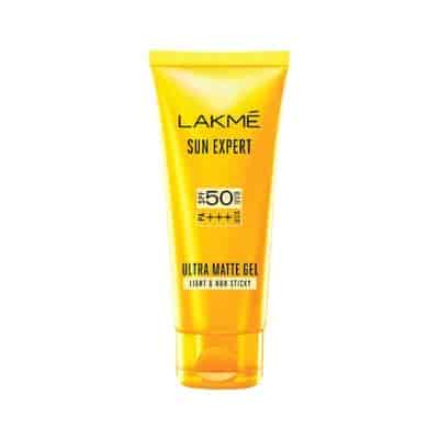 Buy Lakme Sun Expert SPF 50 PA+++ Ultra Matte Gel