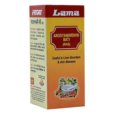 Buy Lama Pharma Arogyawardhni Bati ( Ras )