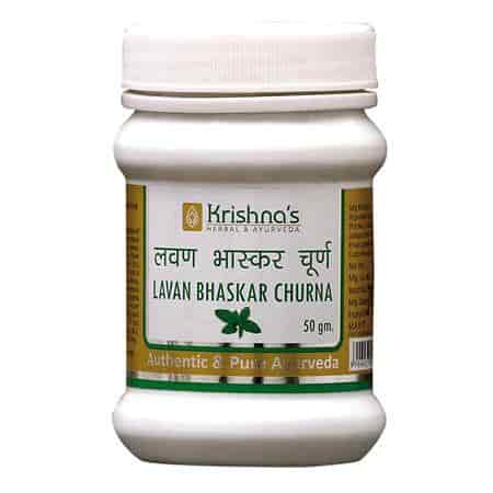 Buy Krishnas Herbal And Ayurveda Lavan Bhaskar Churna Relieves Digestive Problems