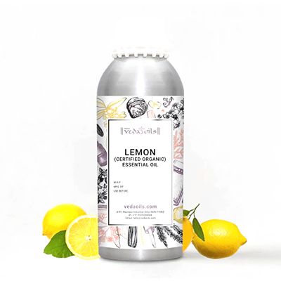 Buy VedaOils Lemon Certified Organic Oil