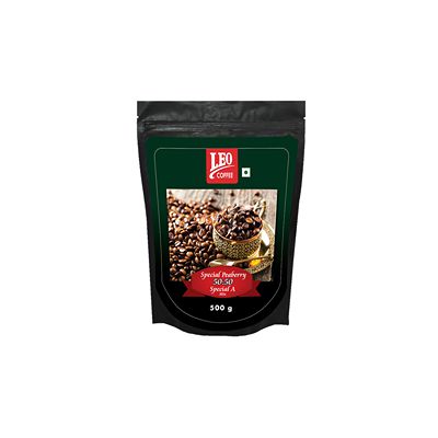 Buy Leo Coffee Spl Peaberry + Special A 50:50 Mix