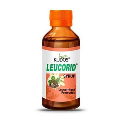 Buy Kudos Ayurveda Leucorid Syrup