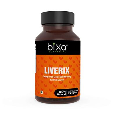 Buy Bixa Botanical Liverix 450 Veg Capsules 