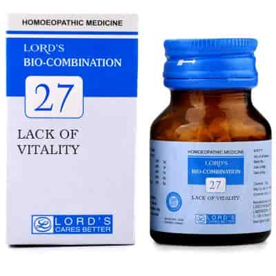 Buy Lords Homeo Bio Combination No 27