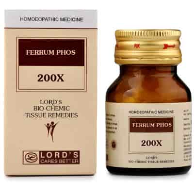 Buy Lords Homeo Ferrum Phos - 200X
