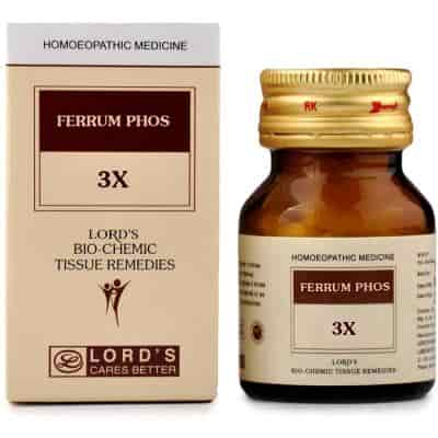 Buy Lords Homeo Ferrum Phos - 3X