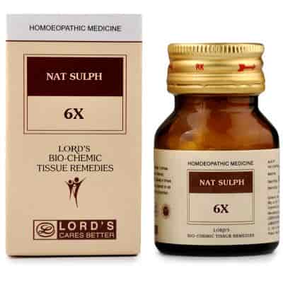 Buy Lords Homeo Nat Sulph - 6X