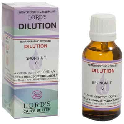 Buy Lords Homeo Spongia T - 30 ml