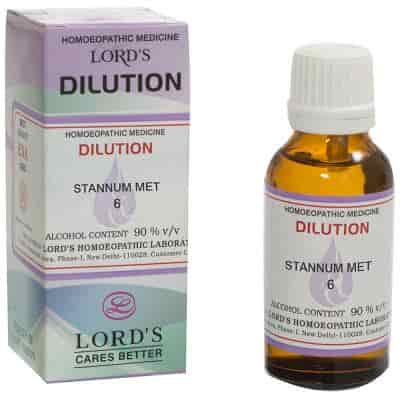 Buy Lords Homeo Stannum Met - 30 ml