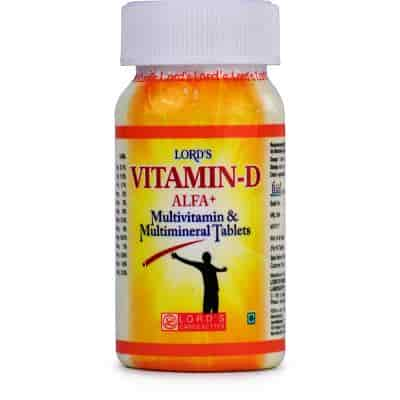 Buy Lords Homeo Vitamin D Alfa + Tabs