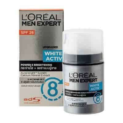 Buy L'oreal Paris Men Expert White Activ Whitening Moisturing Fluid