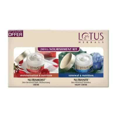 Buy Lotus Herbals 24hrs Nourishment Kit