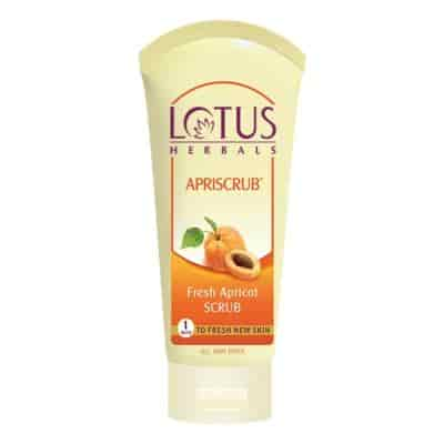 Buy Lotus Herbals Apriscrub Fresh Apricot Scrub