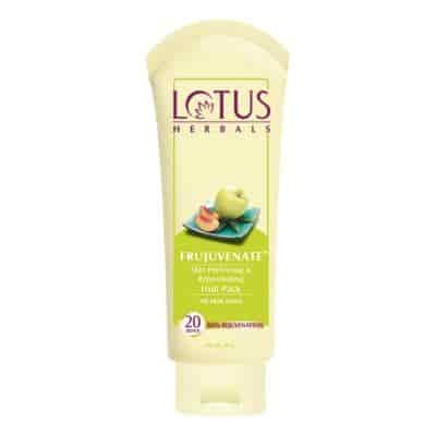 Buy Lotus Herbals Frujuvenate Skin Perfecting and Rejuvenating Fruit Pack