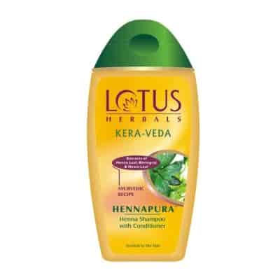 Buy Lotus Herbals Kera - Veda Hennapura Henna Shampoo with Conditioner