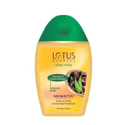 Buy Lotus Herbals Kera - Veda Neemactiv Neem and Reetha Anti Dandruff Shampoo