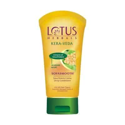 Buy Lotus Herbals Kera - Veda Soyasmooth Soya Protein Creme Deep Conditioner