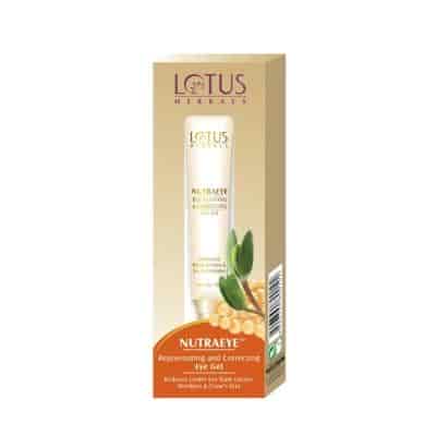 Buy Lotus Herbals Nutraeye Rejuvenating and Correcting Eye Gel