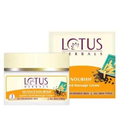 Buy Lotus Herbals Quincenourish Quince Seed Massage Creme
